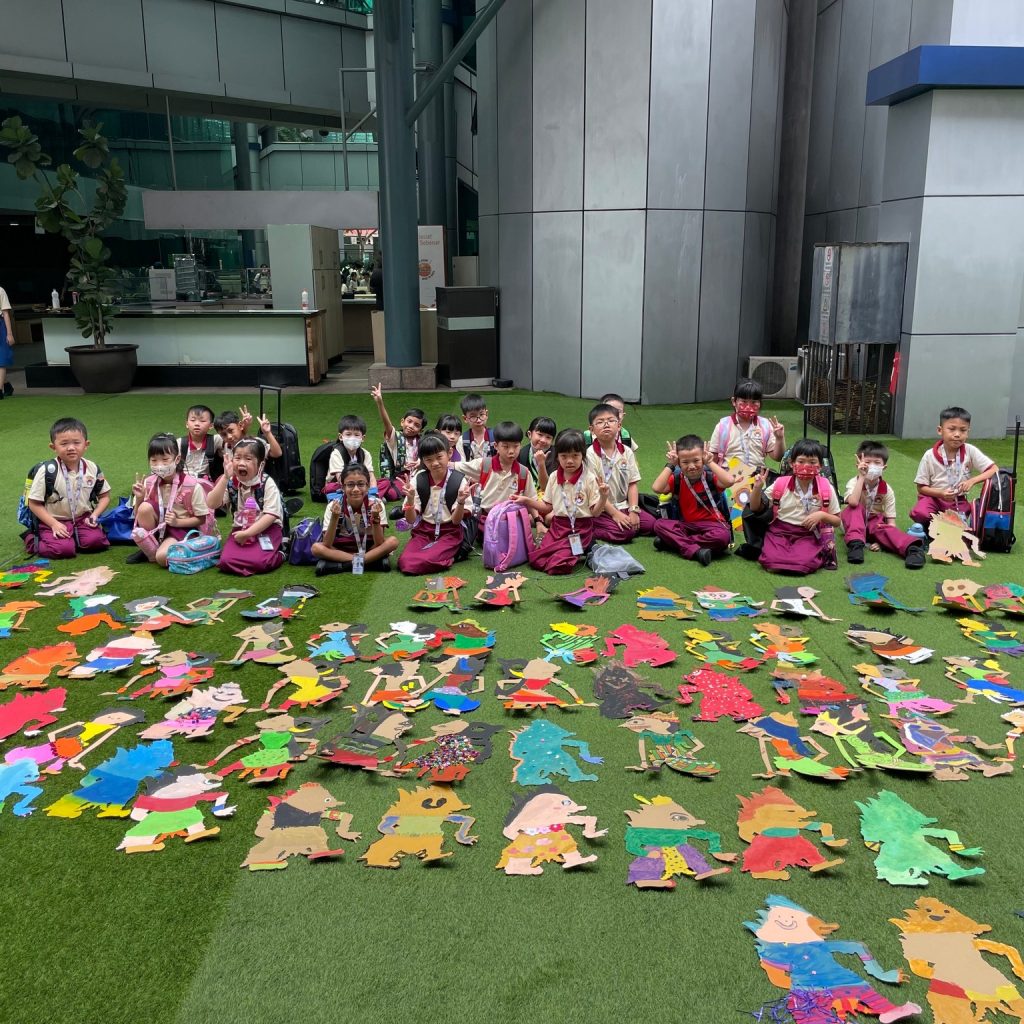 Cultural Creativity Unleashed: Wayang Kulit Coloring Workshop at Sekolah Sri UCSI Kuala Lumpur