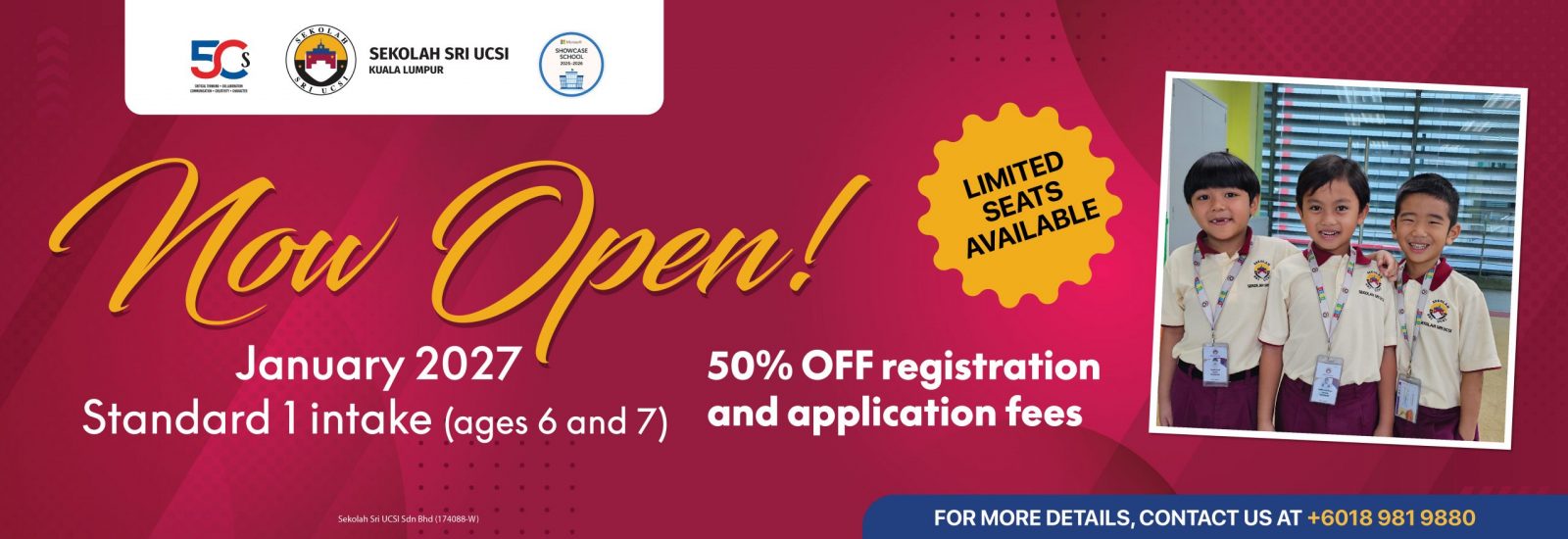 Visual Request - Std 1 enrolment for Age 6 & 7 for SSU KL-02