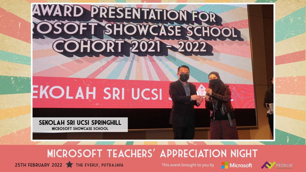 Microsoft Showcase School Award 2021/2022