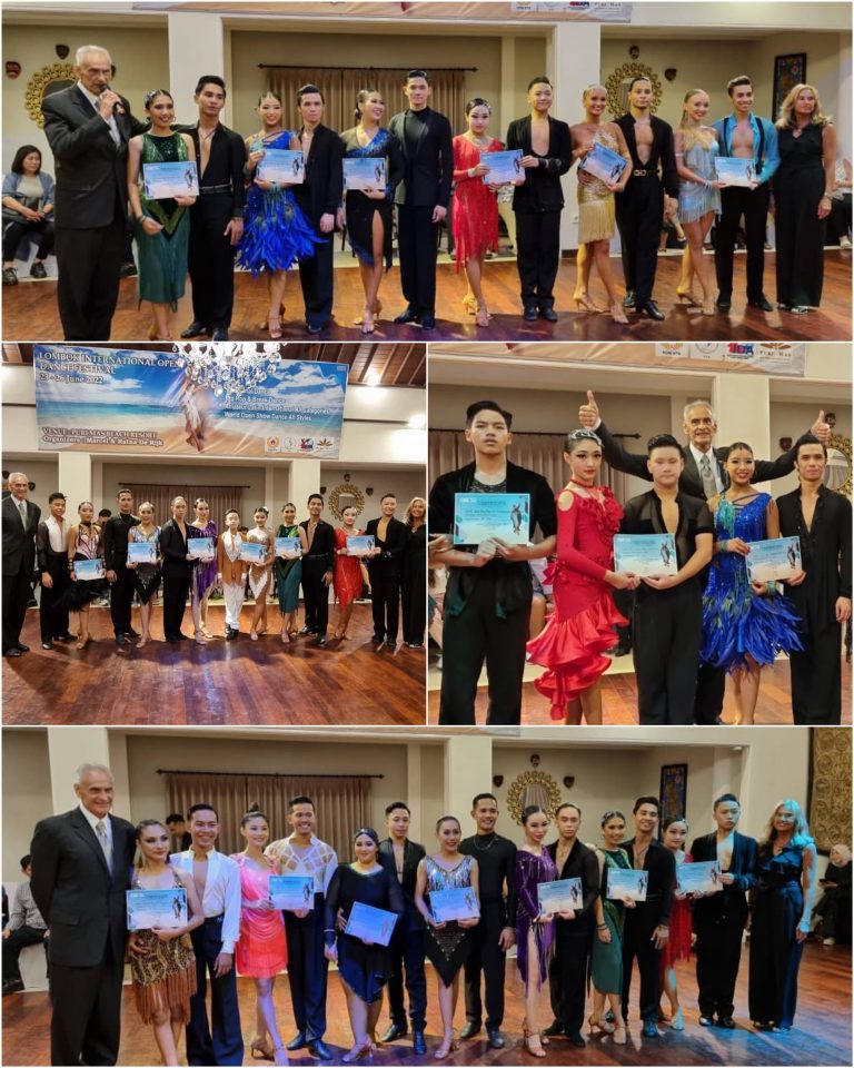 Lombok Indonesia International Dancesport Festival 2022 Champions